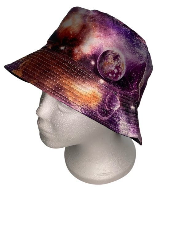 Accessories - Women’s Universe Space Galaxy Bucket Hat